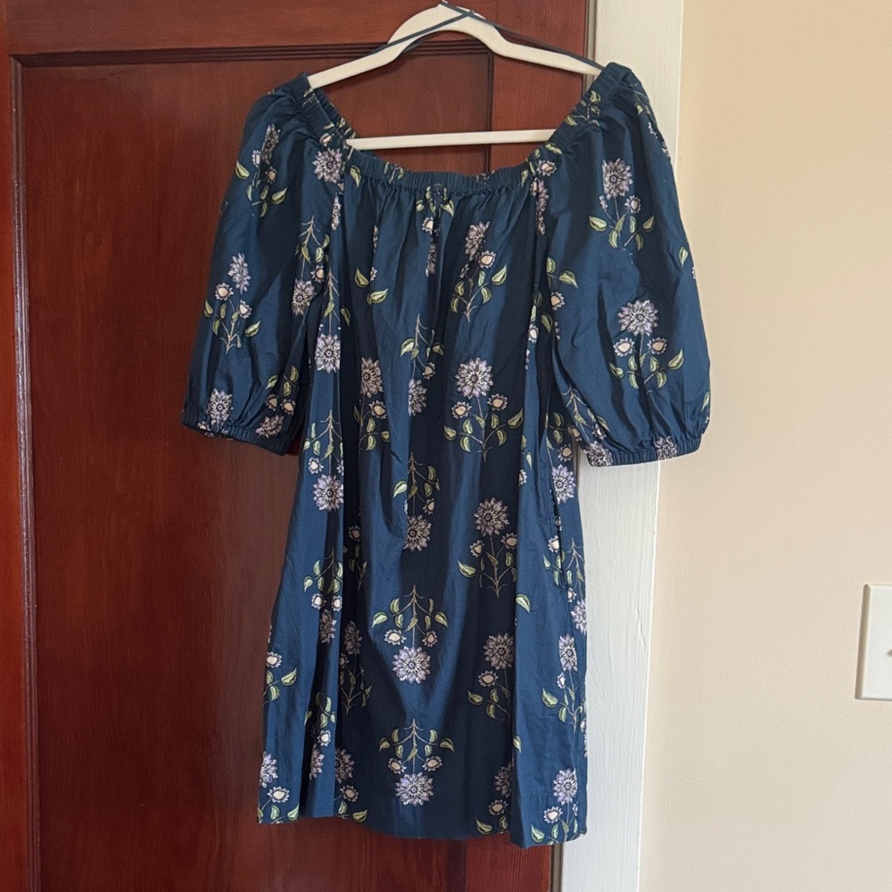 Old Navy Blue Floral Dress